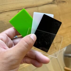 Colorful Cast Acrylic Sheet 100% Virgin PMMA Material Customized Size Organic Glass