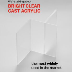 Customized Sizes Like 1220*1830mm 1220*2440mm 2050*3050mm Good Quality and Good Price Clear Acrylic Sheet Service